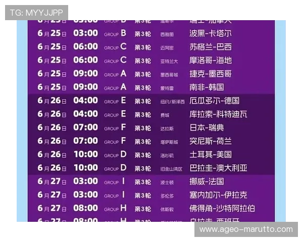 全面了解美加墨世界杯比赛时间安排及重要比赛日程指南